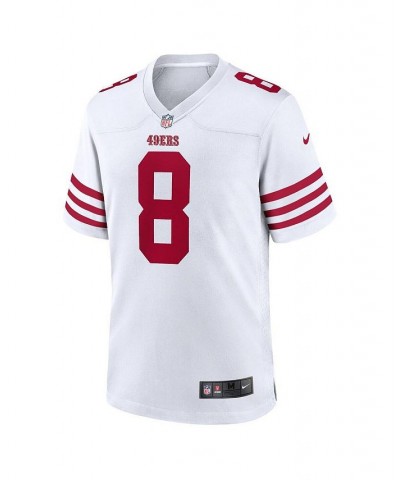 Men's Steve Young White San Francisco 49ers Retired Player Game Jersey $32.10 Jersey