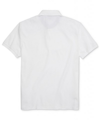 Men's Custom-Fit Ivy Polo Shirt with Magnetic Closure White $32.99 Polo Shirts