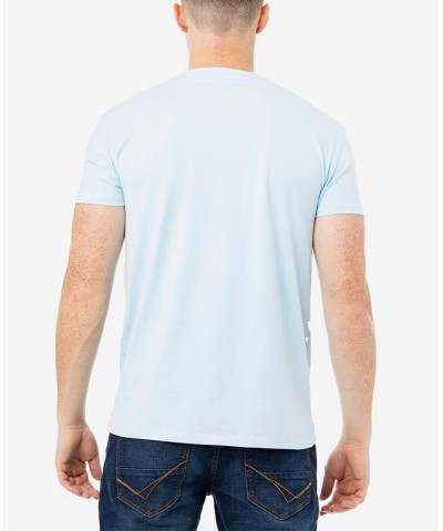 Men's Basic Notch Neck Short Sleeve T-shirt PD08 $15.29 T-Shirts