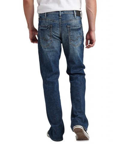 Men's Zac Relaxed Fit Straight Leg Jeans Blue $30.14 Jeans
