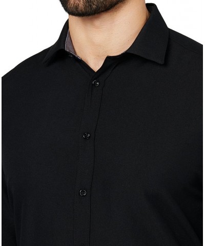 Men's Regular Fit Performance Solid Wrinkle Free Dress Shirt PD14 $13.92 Dress Shirts
