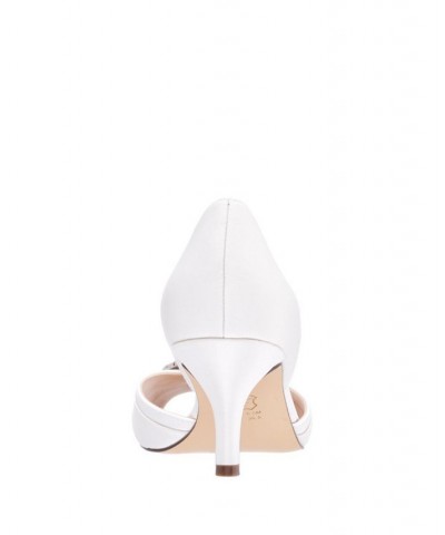 Women's Corrine Evening Pumps White $43.60 Shoes