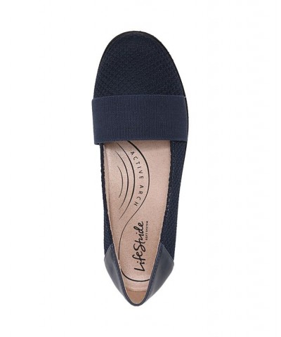 Naomi Slip-on Flats Blue $47.70 Shoes