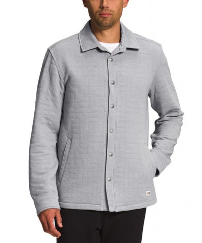 Men's Longs Peak Quilted Shacket Gray $27.55 Shirts