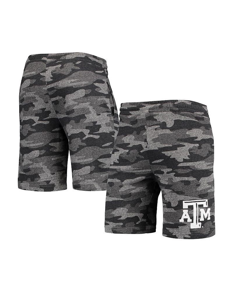 Men's Charcoal, Gray Texas A&M Aggies Camo Backup Terry Jam Lounge Shorts $20.50 Shorts