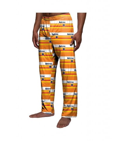 Men's Orange Houston Astros Cooperstown Collection Repeat Pajama Pants $31.34 Pajama