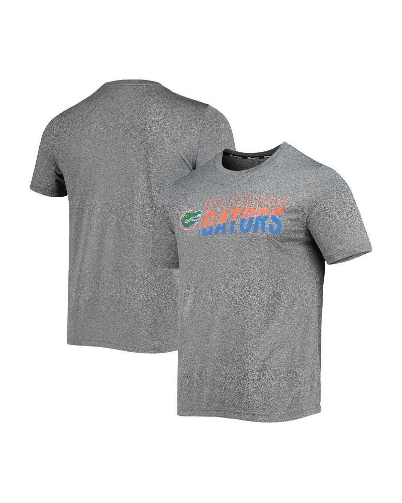 Men's Gray Florida Gators Slash Stack T-shirt $17.15 T-Shirts