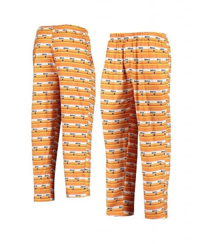 Men's Orange Houston Astros Cooperstown Collection Repeat Pajama Pants $31.34 Pajama
