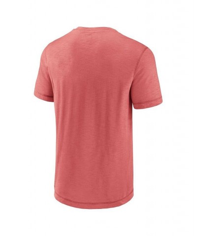 Men's Branded Red Washington Capitals Elusive Slub T-shirt $17.55 T-Shirts