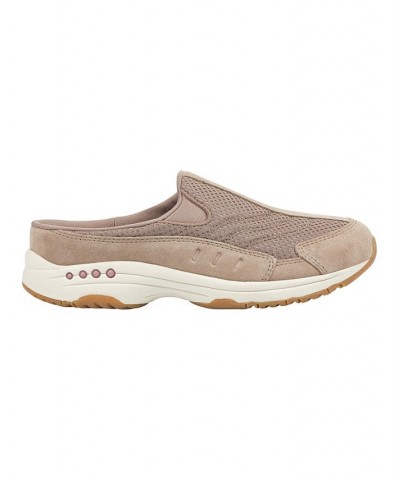 Women's Traveltime Round Toe Casual Slip-on Mules PD03 $37.92 Shoes