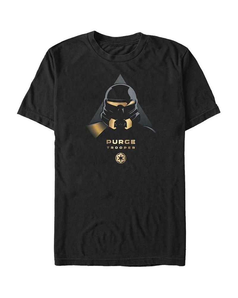 Star Wars Men's Jedi Fallen Order Gold-Tone Purge Trooper T-shirt Black $17.84 T-Shirts