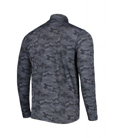 Men's Black San Francisco 49ers Brigade Quarter-Zip Sweatshirt $43.00 Sweatshirt