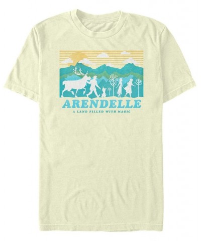 Men's Arendelle Short Sleeve Crew T-shirt Tan/Beige $17.84 T-Shirts