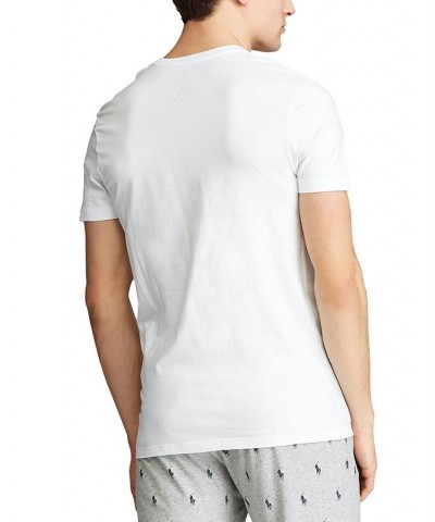 Men's 5 Pack Crew-Neck Undershirts White $39.49 Undershirt