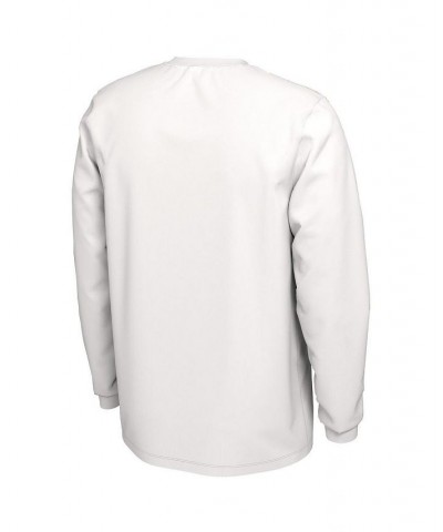 Men's Brand White Oklahoma Sooners Ball In Bench Long Sleeve T-shirt $17.20 T-Shirts