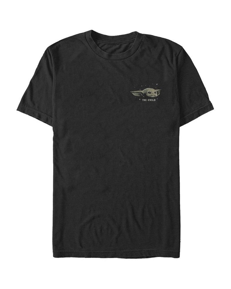 Men's Child Card Short Sleeve Crew T-shirt Black $16.45 T-Shirts