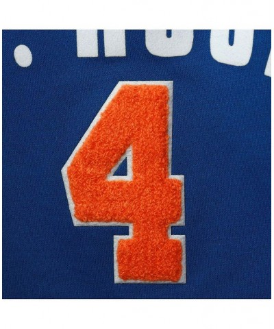 Men's Derrick Rose Blue New York Knicks Player Replica Shorts $50.59 Shorts