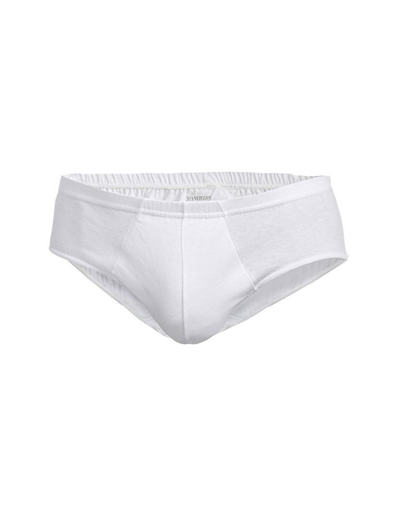 Men's Premium Medi Brief Underwear White $17.10 Underwear