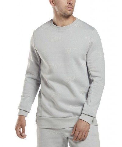 Men's Logo Crewneck Sweatshirt Gray $35.00 Sweatshirt
