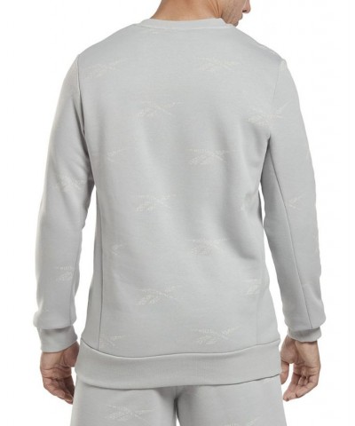 Men's Logo Crewneck Sweatshirt Gray $35.00 Sweatshirt