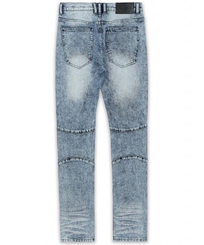 Men's Patchwork Denim Jeans Multi $33.12 Jeans