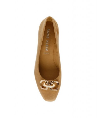 Women's Marika Wedge Flats Tan/Beige $50.35 Shoes