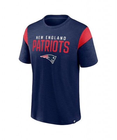 Men's Branded Navy New England Patriots Home Stretch Team T-shirt $22.00 T-Shirts