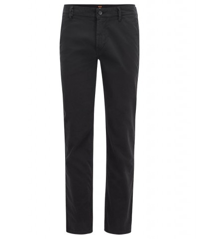 BOSS Men's Slim-Fit Trousers Black $47.40 Pants