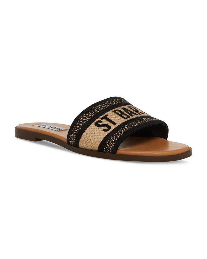 Women's Knox Slide Sandals Black $31.74 Shoes