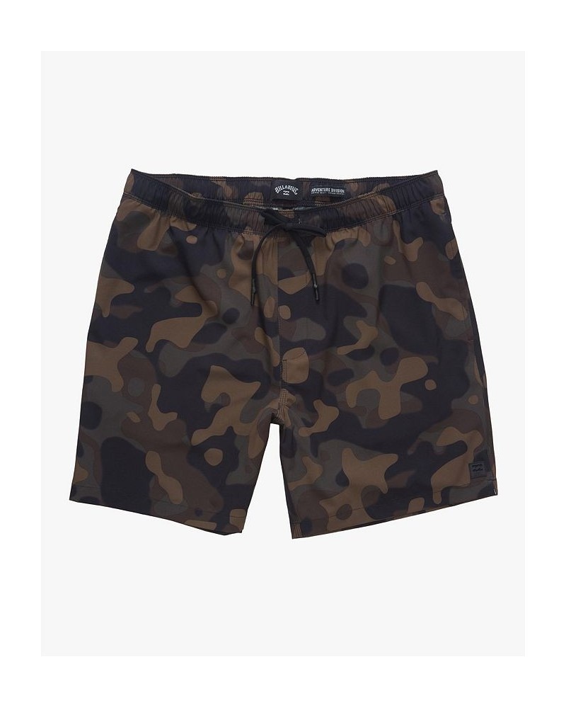 Men's Surf trek Elastic Shorts Brown $19.66 Shorts