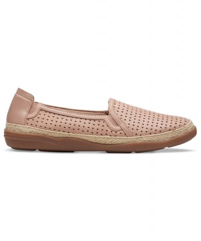 Women's Elaina Ruby Slip-On Espadrille Flats Tan/Beige $32.00 Shoes