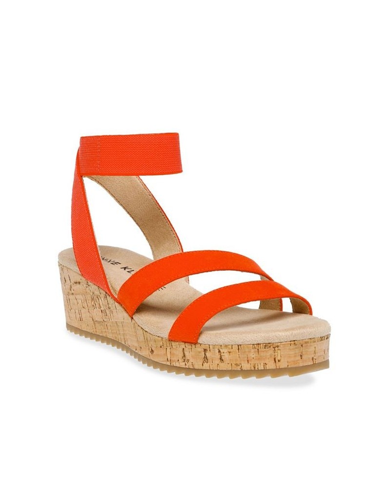 Women's Alyson Sandals Orange $33.87 Shoes