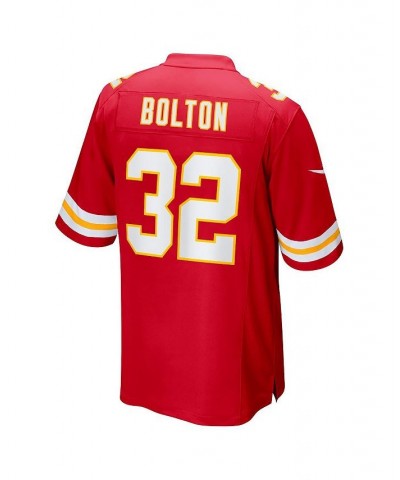 Men's Nick Bolton Red Kansas City Chiefs Game Jersey $64.40 Jersey