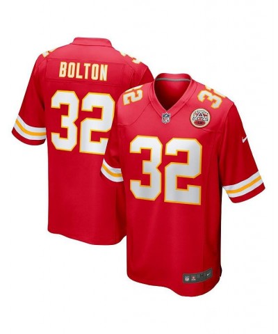 Men's Nick Bolton Red Kansas City Chiefs Game Jersey $64.40 Jersey