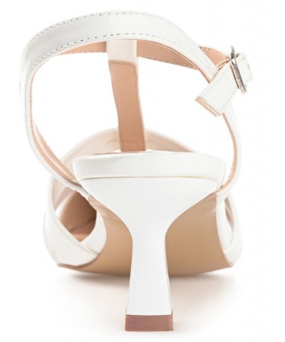 Women's Jazlynn T-Strap Heels PD02 $49.00 Shoes