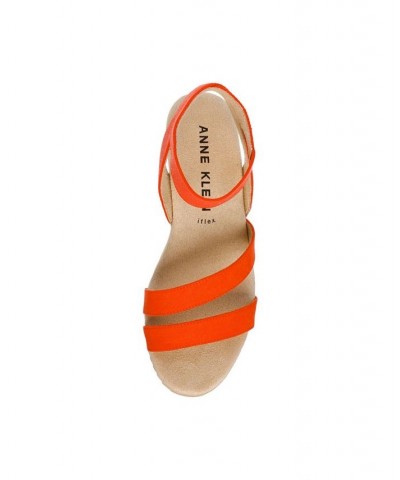 Women's Alyson Sandals Orange $33.87 Shoes