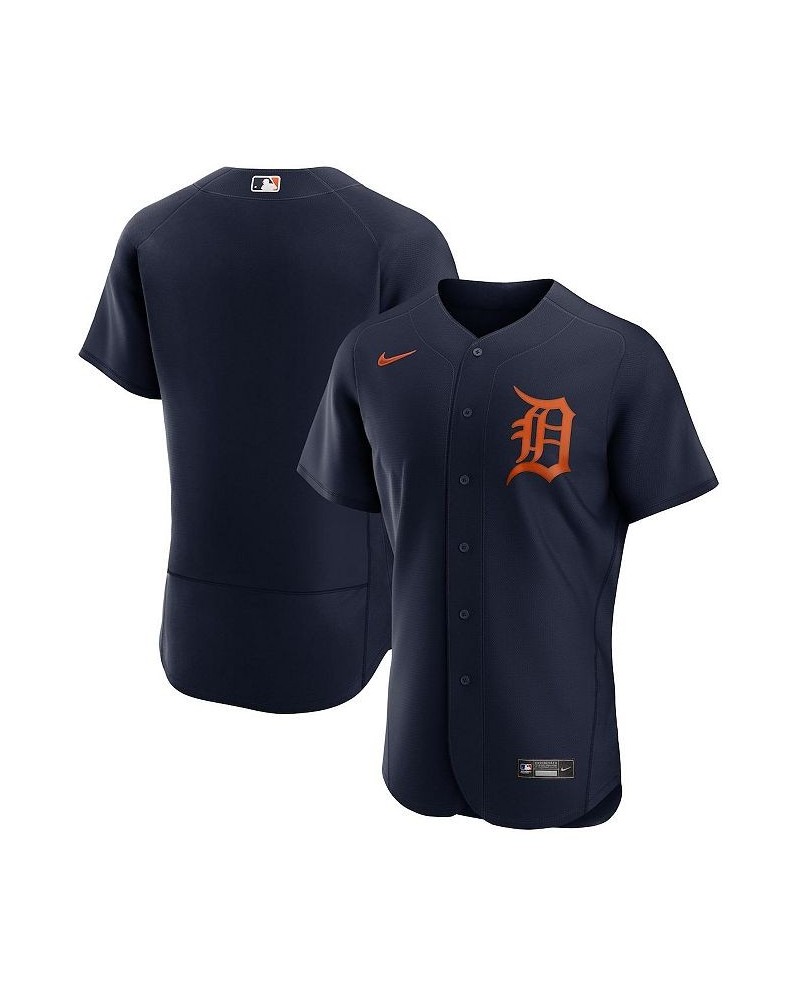 Men's Navy Detroit Tigers Alternate Authentic Logo Team Jersey $117.60 Jersey