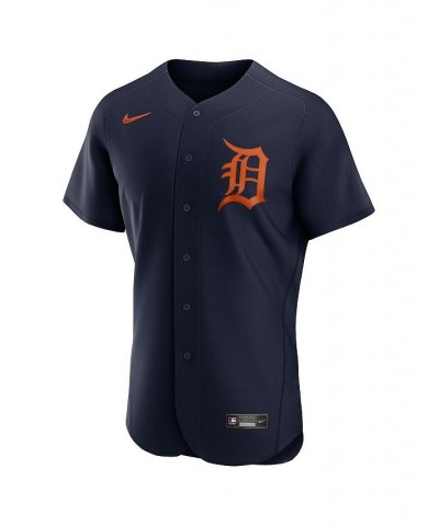 Men's Navy Detroit Tigers Alternate Authentic Logo Team Jersey $117.60 Jersey