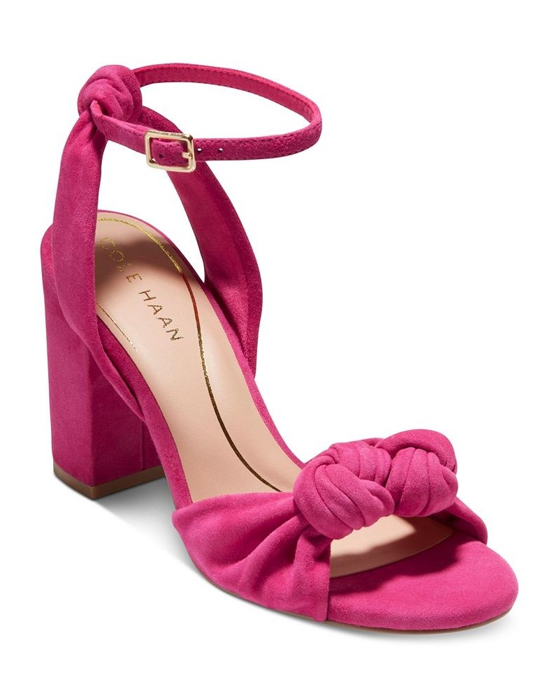 Women's Kaycee Knotted Dress Sandals PD03 $78.20 Shoes