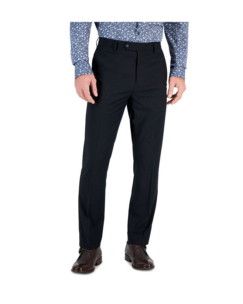 Men's Slim-Fit Spandex Super-StretchSuit Separates Blue $35.20 Suits