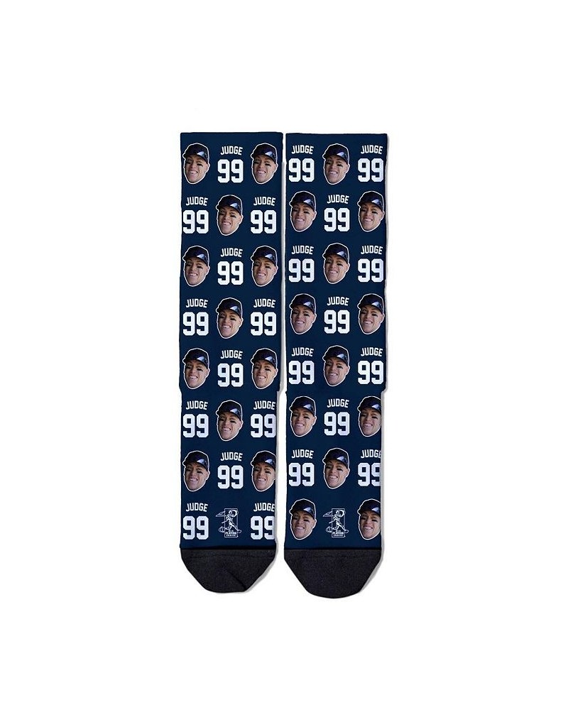 Men's Aaron Judge Player Head Crew Socks $16.51 Socks