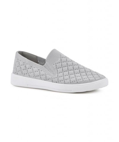 Womens Utopia Slip On Sneakers Gray $37.26 Shoes