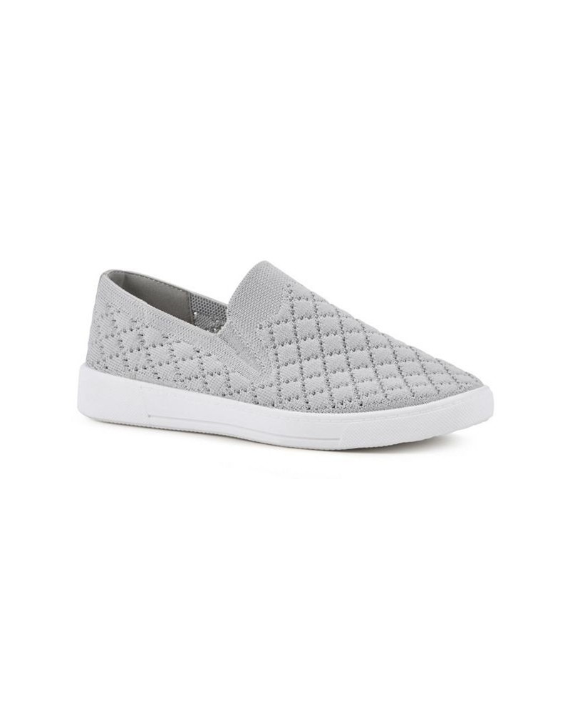 Womens Utopia Slip On Sneakers Gray $37.26 Shoes