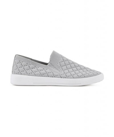 Womens Utopia Slip On Sneakers Gray $37.26 Shoes