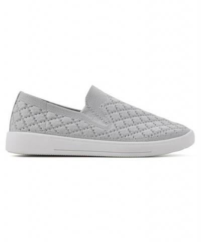 Womens Utopia Slip On Sneakers Gray $37.26 Shoes