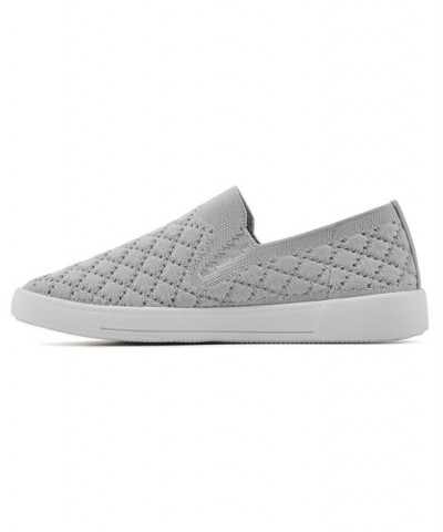 Womens Utopia Slip On Sneakers Gray $37.26 Shoes