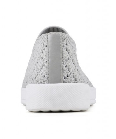 Womens Utopia Slip On Sneakers Gray $37.26 Shoes