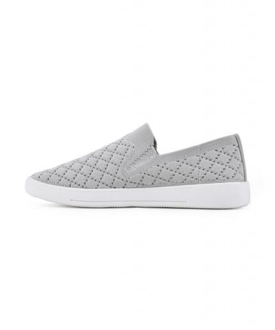 Womens Utopia Slip On Sneakers Gray $37.26 Shoes