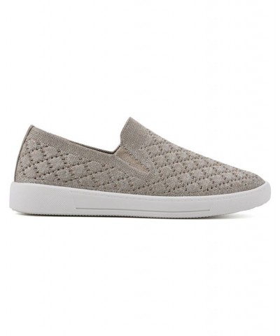 Womens Utopia Slip On Sneakers Gray $37.26 Shoes