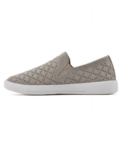 Womens Utopia Slip On Sneakers Gray $37.26 Shoes